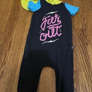 Rags and raches far out onesie
